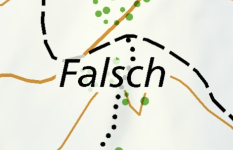 Falsch