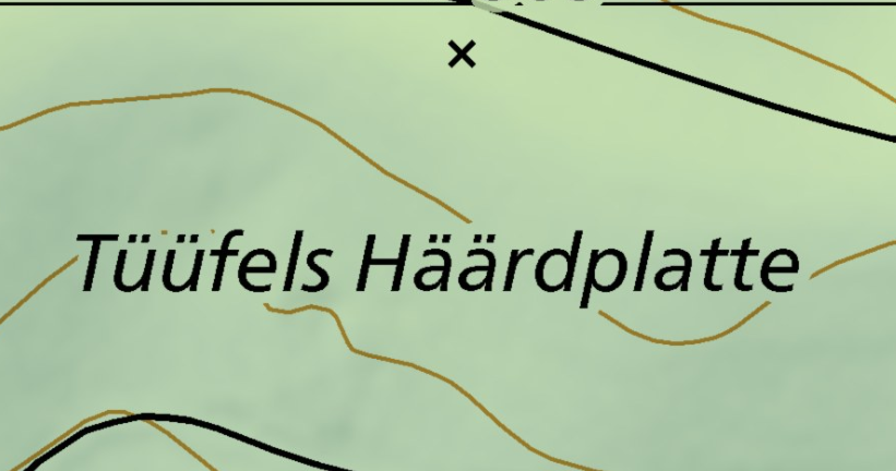 Tüüfels Häärdplatte